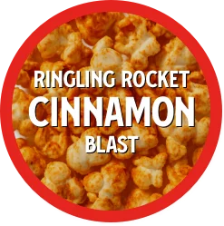 Ringling Rocket Cinnamon Popcorn