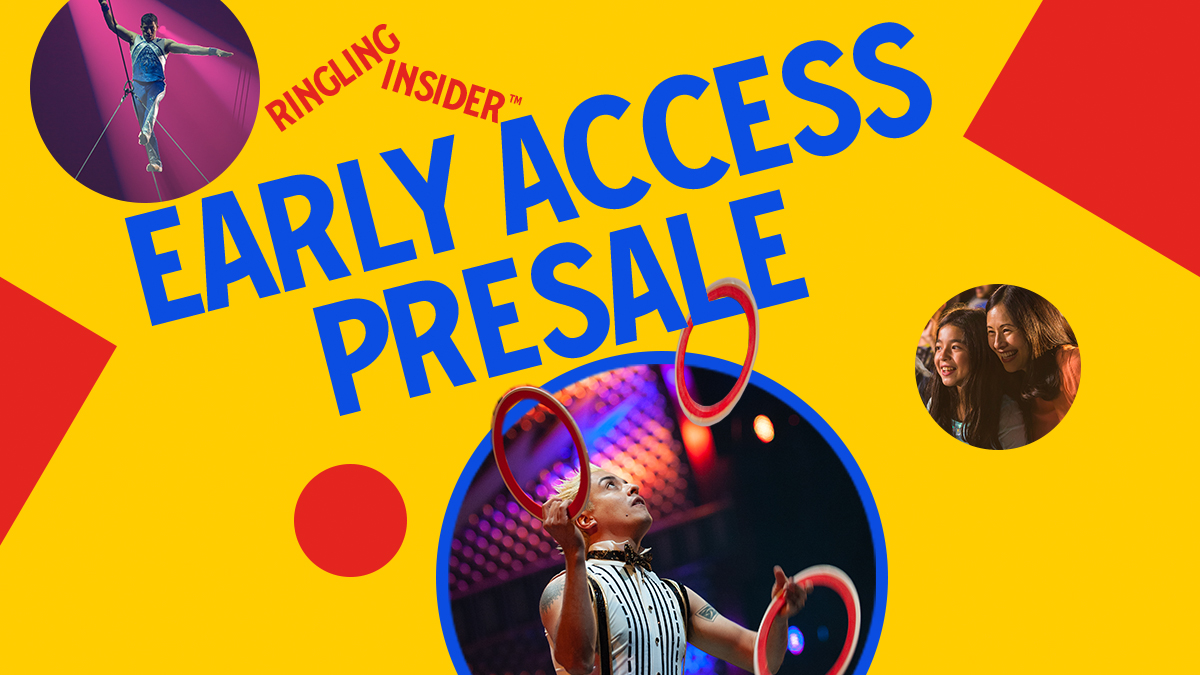 Ringling Insider Early Access Presale begins next week! Show