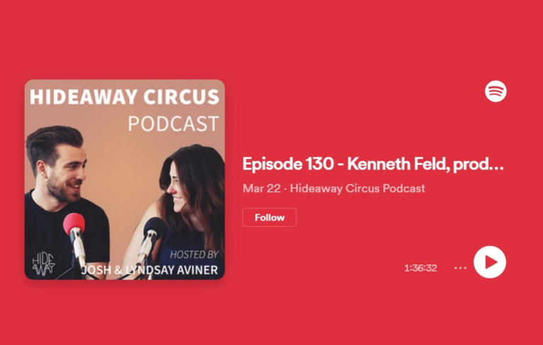 hideaway circus graphic