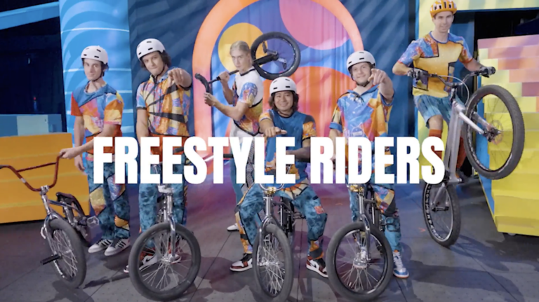 freestyle riders