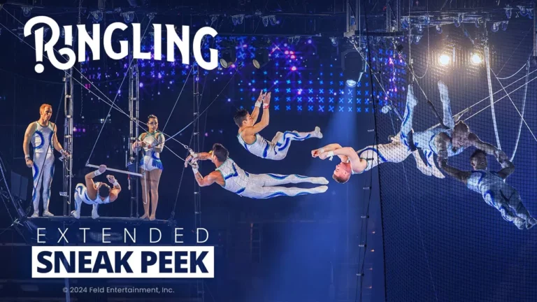 extended sneak peek flying trapeze