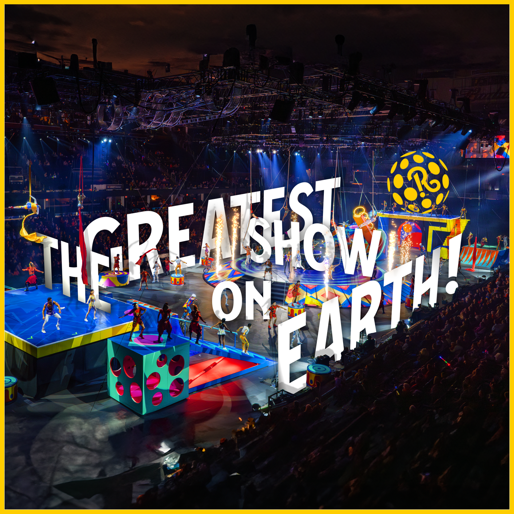 Audience view of Ringling Bros. And Barnum & Bailey