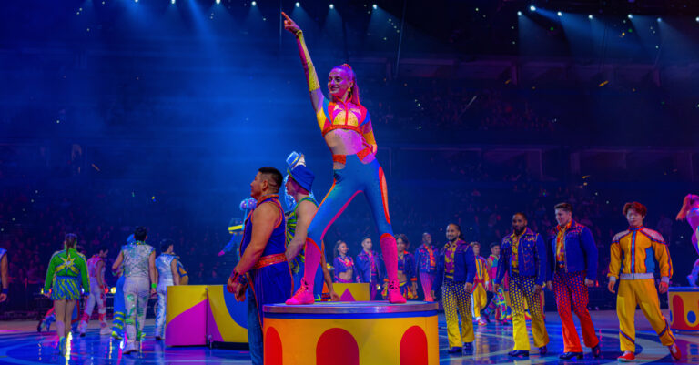 Skyler performing at Ringling