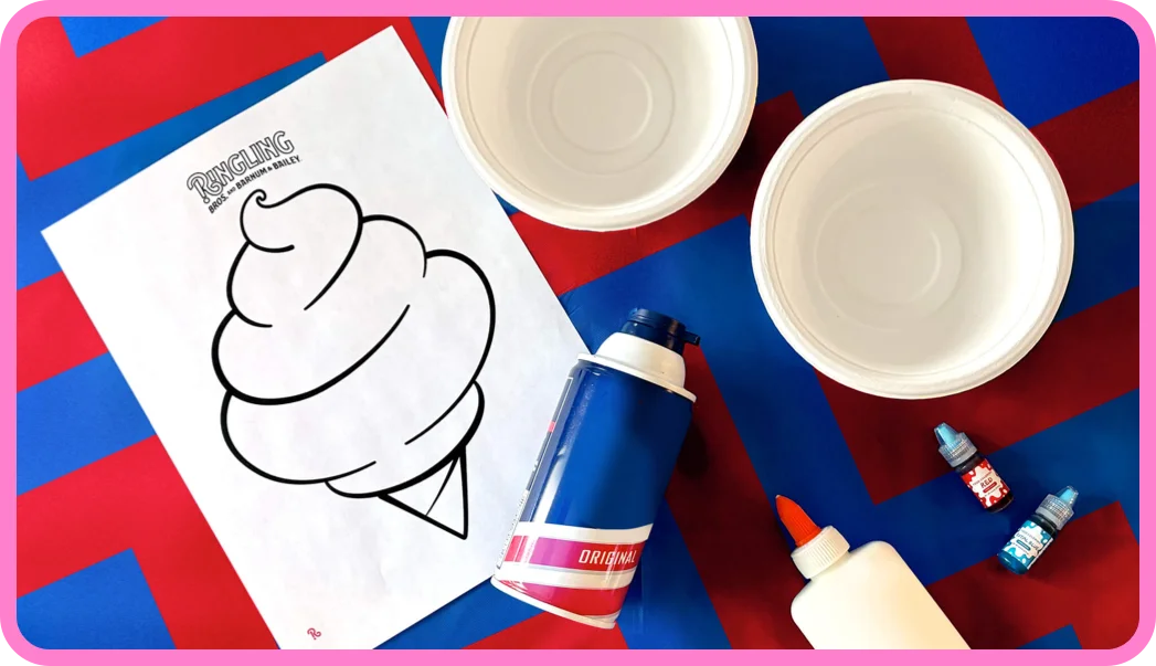 COTTON CANDY PUFFY PAINT CRAFT