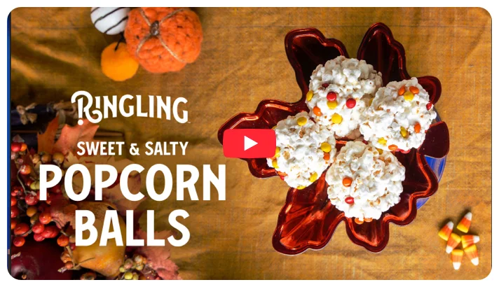 Sweet & salty Popcorn balls