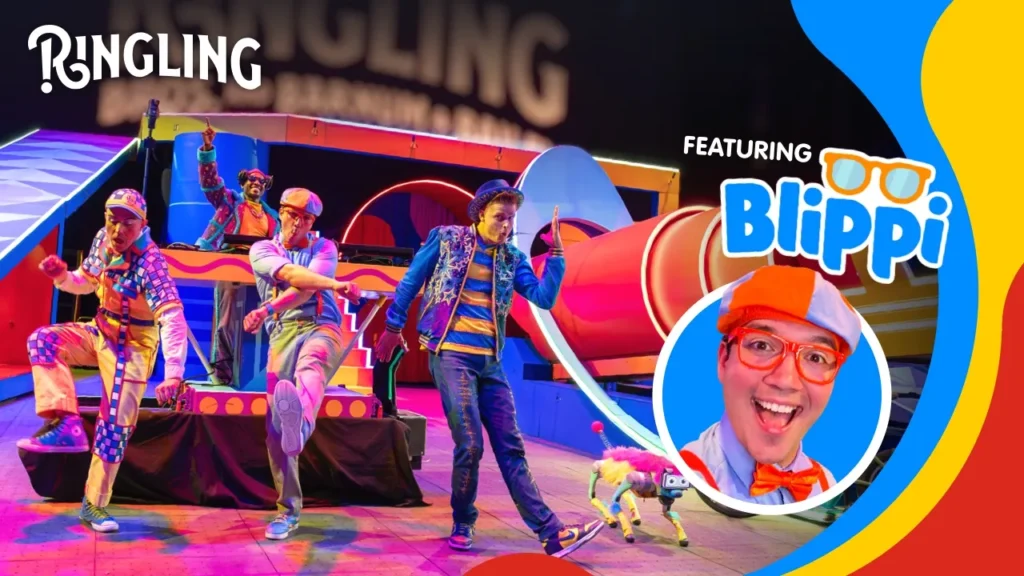 new Blippi and Ringling collab